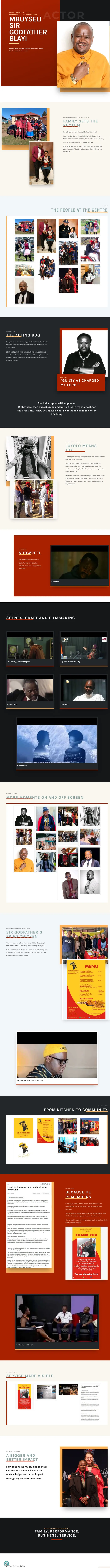 Preview of Mbuyseli Sir Godfather Blayi’s story page